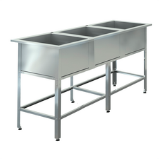 Ванна моечная Assum ВМС-С-3/500 (1800х600х850)