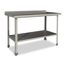 Стол производственный Restoinox СП-8/7-БП-ЭЦ с бортом