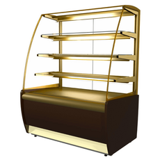 Витрина холодильная Polus K70 VM 0,9-1 0012-0109 (ВХСв-0,9д Carboma)