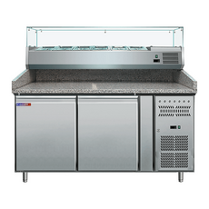 Стол холодильный для пиццы Cooleq PZ2600TN-VRX380