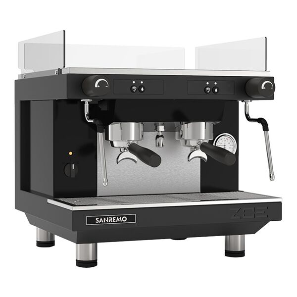 Кофемашина полуавтоматическая Sanremo Zoe Compact SAP 2GR (черная)